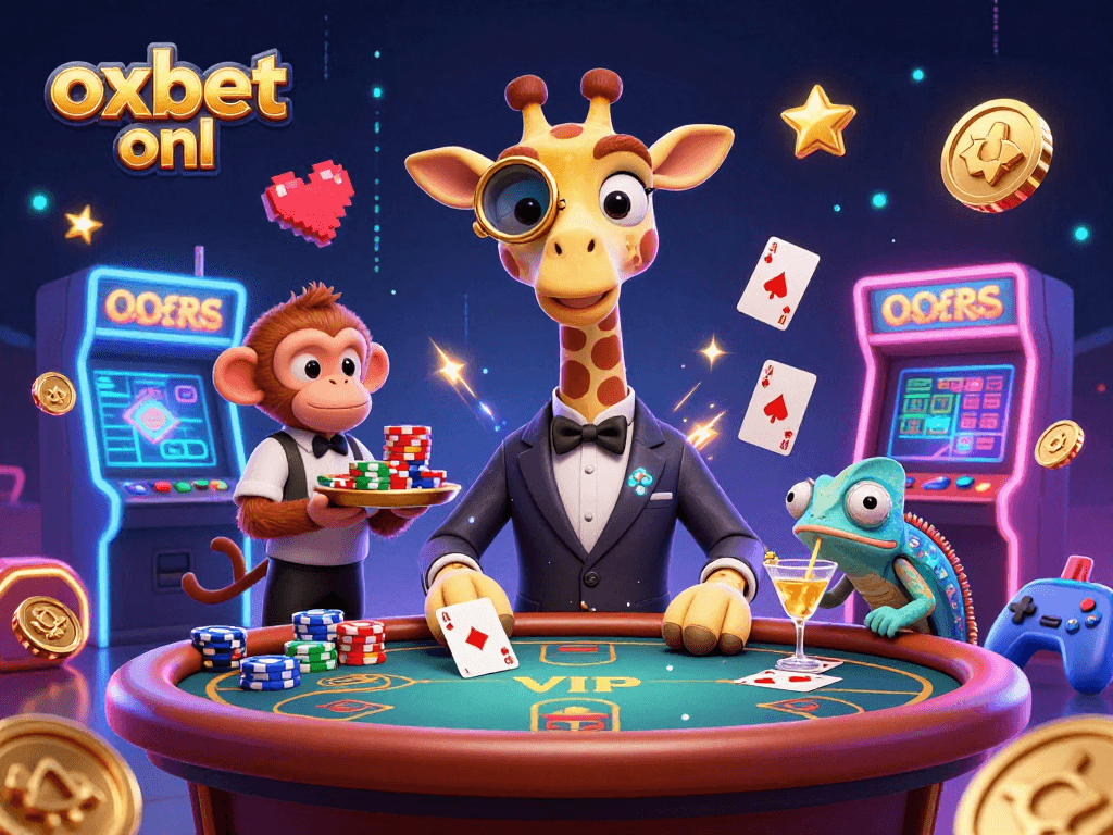 Experience thrilling poker action with the vibrant oxbet onl scene featuring iconic casino characters.