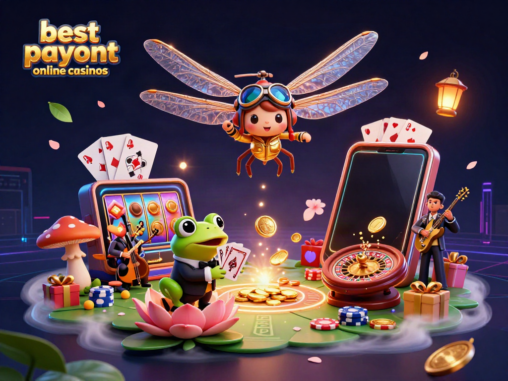 Experience the thrill of the best payout online casinos with exciting games and lively characters.