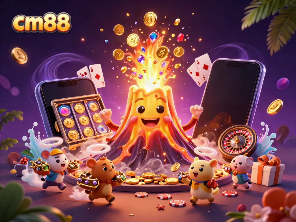 Engage with cm88's vibrant casino universe featuring treasures, games, and adventures.