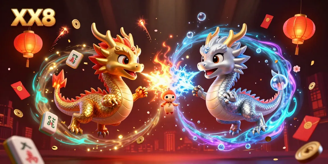 Experience the fantasy of XX8 with dynamic dragon gameplay and vibrant casino elements.